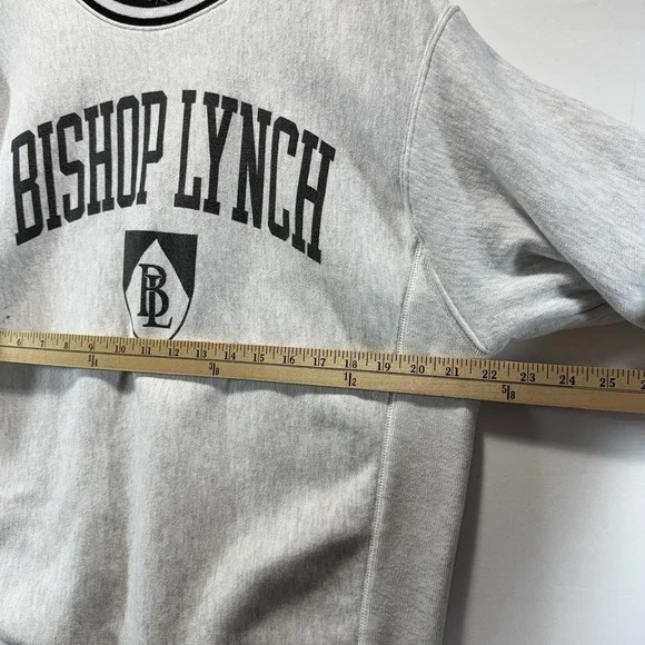 Vintage Champion Reverse Weave Warmup Bishop Lynch Crewneck Sweatshirt Size M - Picture 9 of 14